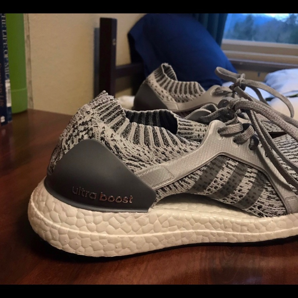 Grey Adidas UltraBoost women’s size 7
